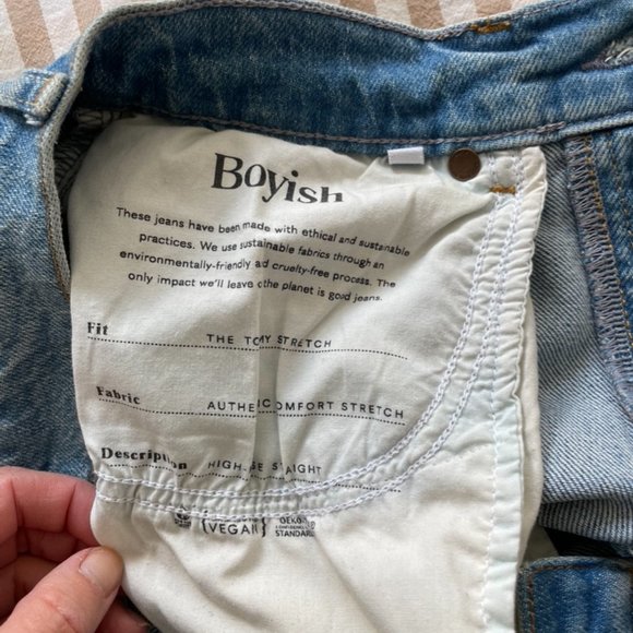 New "Boyish" Straight leg jeans - Picture 7 of 7